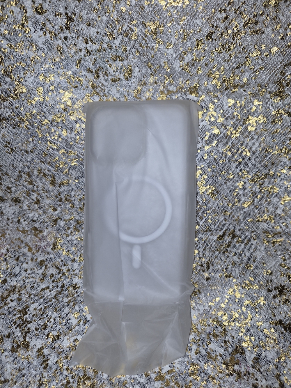 Clear Glitter MagSafe-Compatible Phone Case - Clear - Picture 2 of 5